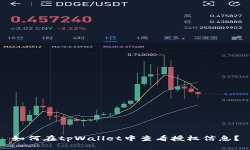 如何在tpWallet中查看授权信息？