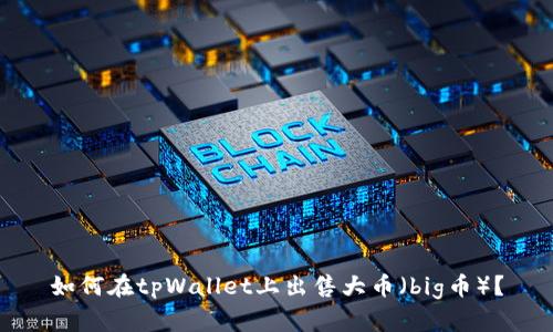 如何在tpWallet上出售大币（big币）？