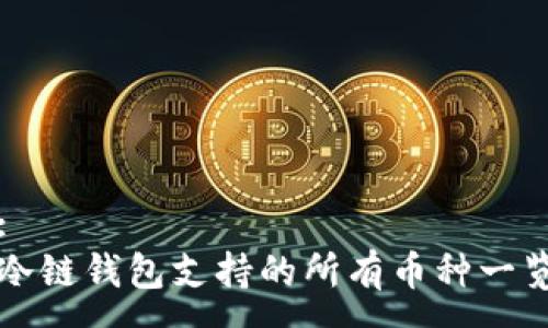:
冷链钱包支持的所有币种一览