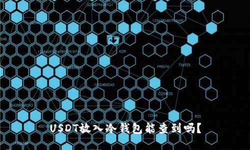 USDT放入冷钱包能查到吗？