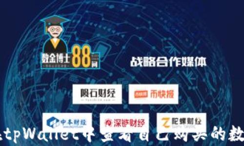 
如何在tpWallet中查看自己购买的数字货币
