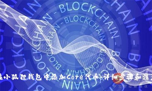 如何在小狐狸钱包中添加Core代币：详细步骤和注意事项